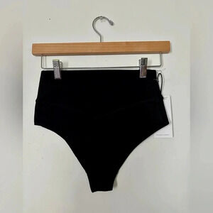 Bloch black Lycra dance lingerie underwear Sz XS nwt 006